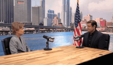 The Voice of South Florida: Michael Gongora with Coral Gables Vice Mayor Rhonda Anderson