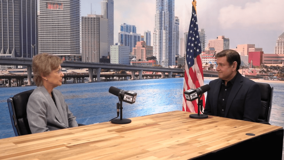 The Voice of South Florida: Michael Gongora with Coral Gables Vice Mayor Rhonda Anderson