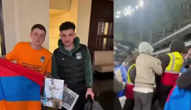 Young fan travelled from St. Petersburg for Spertsyan but lost the promised shirt