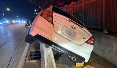 Man arrested after crashing car onto concrete road barrier in Cape