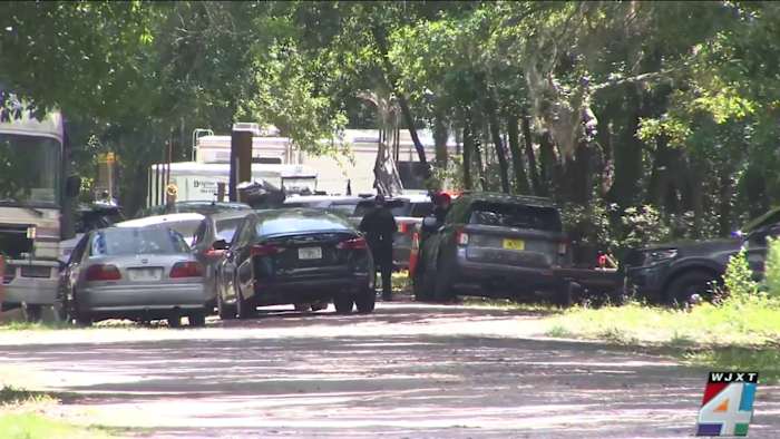 Large JSO presence near Normandy Boulevard on the Westside