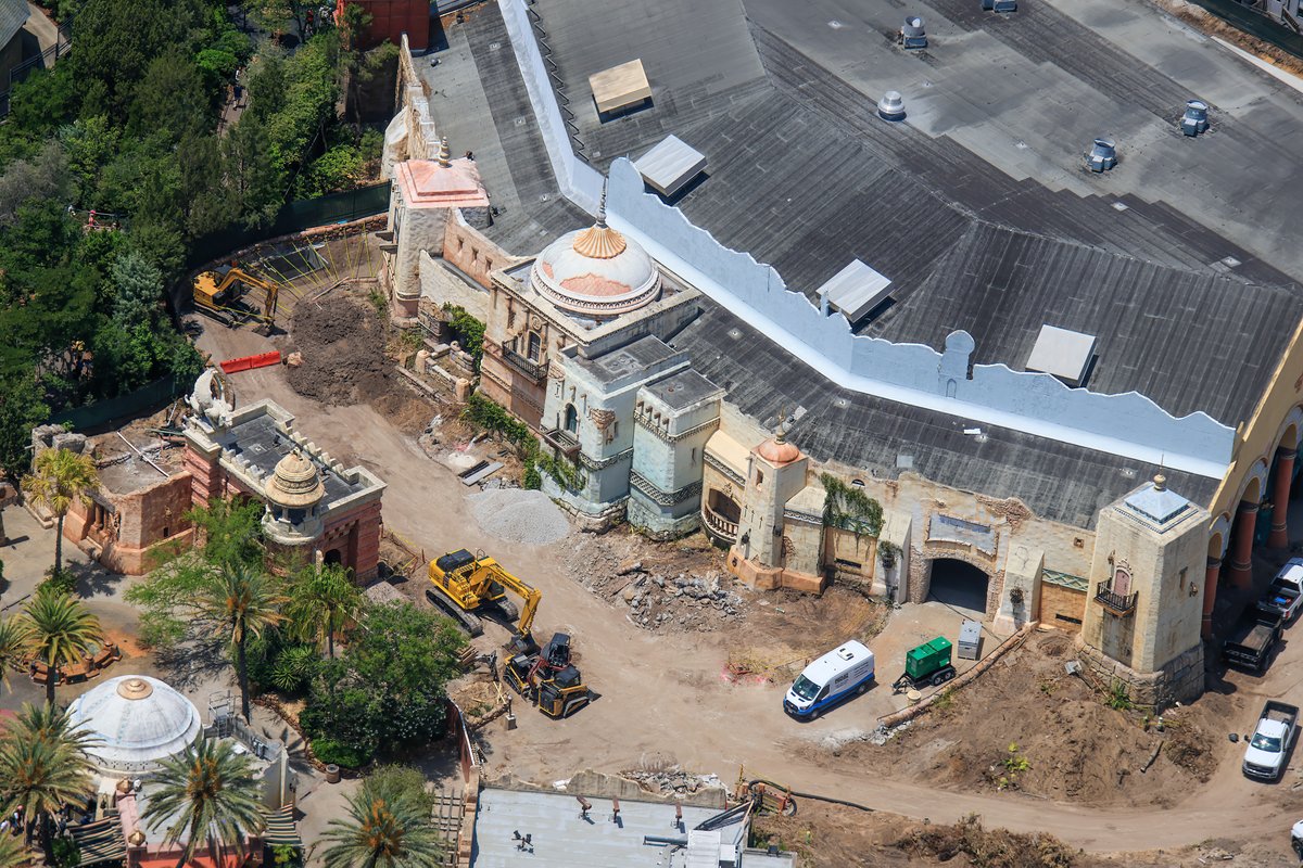 Demolition underway at Lost Continent