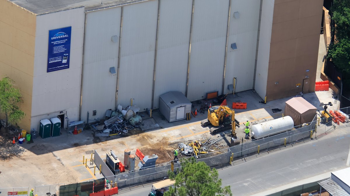 Demolition underway at Lost Continent