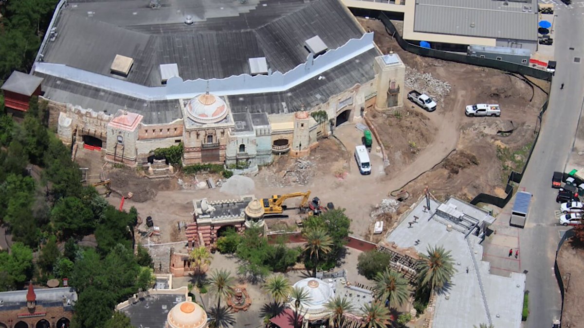 Demolition underway at Lost Continent