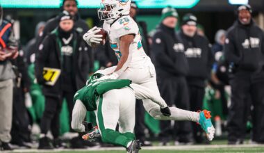The Miami Dolphins' continued roster churn should have you side-eyeing one position on the roster