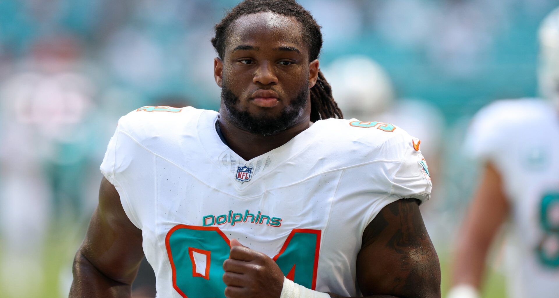 One of the Miami Dolphins' young defenders has apparently been working a little TOO hard this offseason