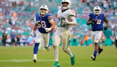 Three wins for the Miami Dolphins from their four-year contract extension with star running back De'Von Achane