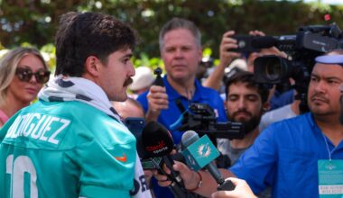 Most of the mystery around the Miami Dolphins' biggest rookie contract question has been answered thanks to an AFC East rival