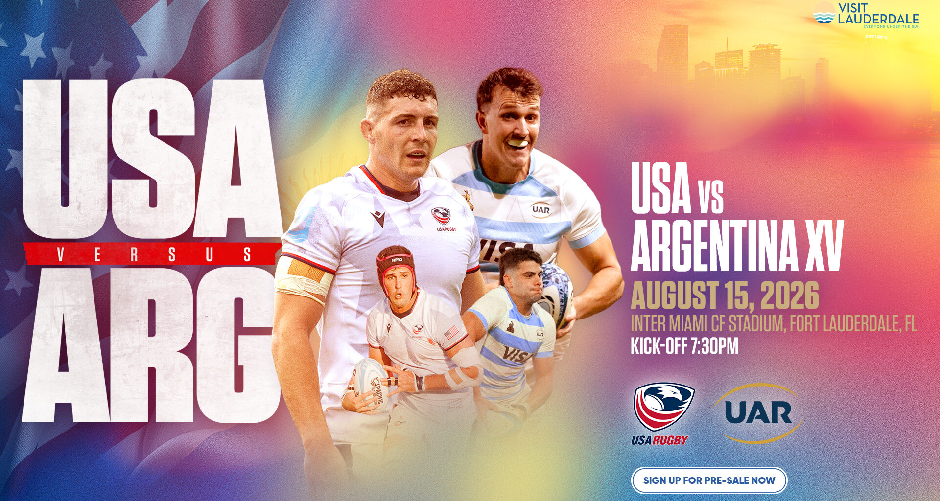USA vs Argentina Confirmed for August 15 in Fort Lauderdale