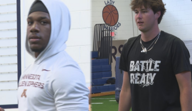 Brookwood football alums return to campus to host camp for students