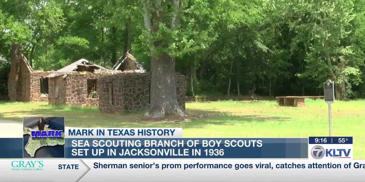 Unusual structures in Jacksonville were Sea Scouts training facility