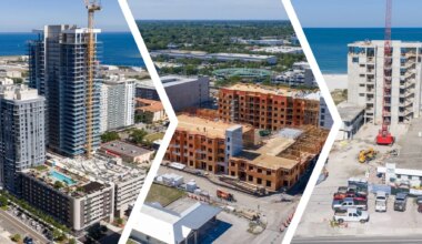 Aerial St. Pete: Drone photos show major developments rising across St. Pete