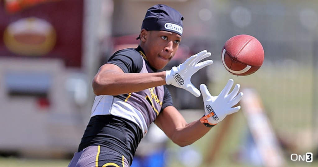 Michigan State WR target Tre Britton III (photo by Chad Simmons for On3).