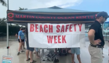 Martin County ocean rescue teaches water safety skills during National Beach Safety Week
