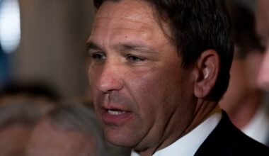 Governor Ron DeSantis of Florida.