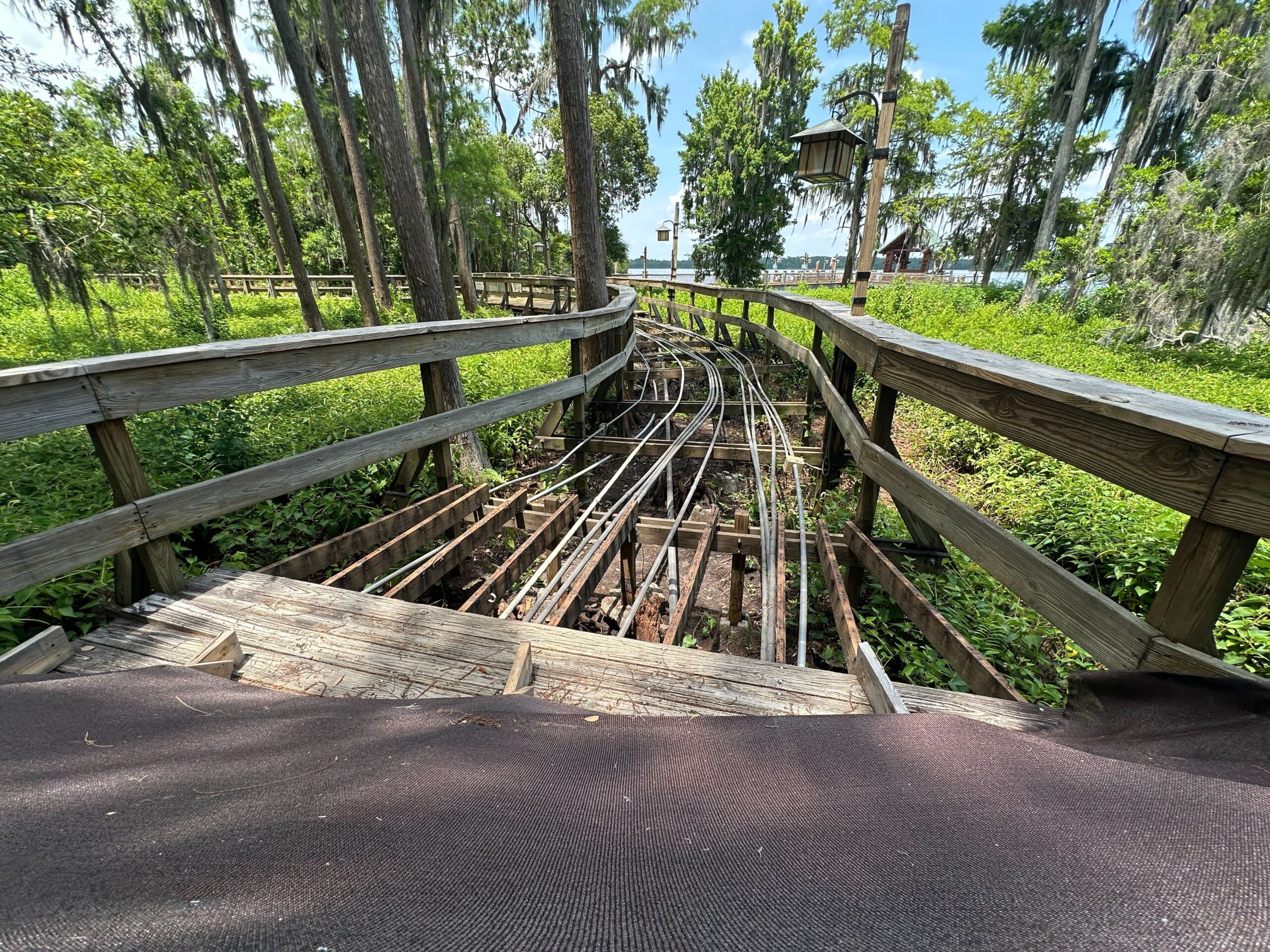 Refurbishment work and renovations at Disney's Fort Wilderness
