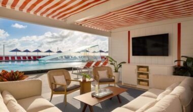 W Fort Lauderdale Unveils Tihany-Designed Living Room and WET Deck Redesign