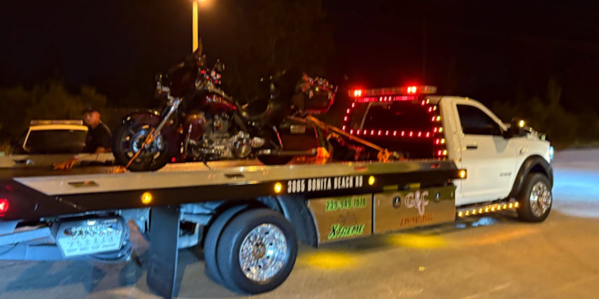 Motorcyclist arrested after high-speed pursuit, troopers say