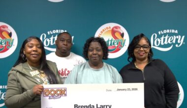 Monticello woman wins $1M from Florida Lottery scratch-off: ’I’m truly blessed’