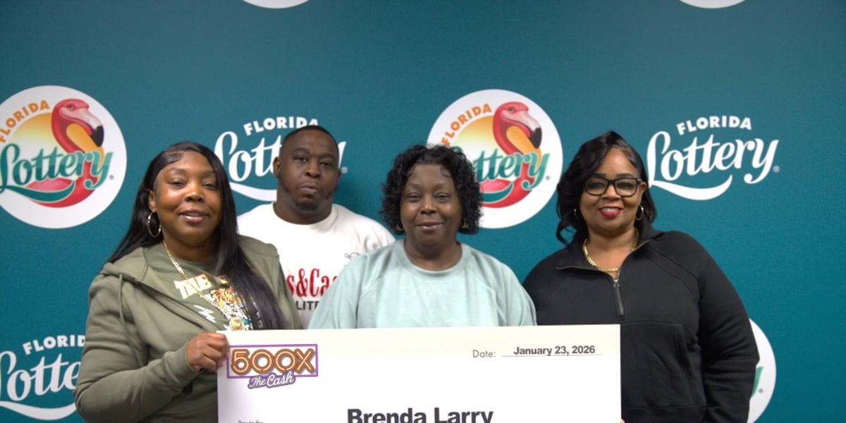 Monticello woman wins $1M from Florida Lottery scratch-off: ’I’m truly blessed’
