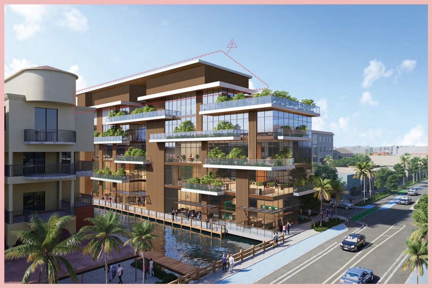 Rendering of 1117 E. Las Olas Blvd 