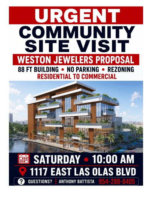 Opponents of the five-story luxury jewelry store planned a rally and "site visit" on Saturday, May 16.