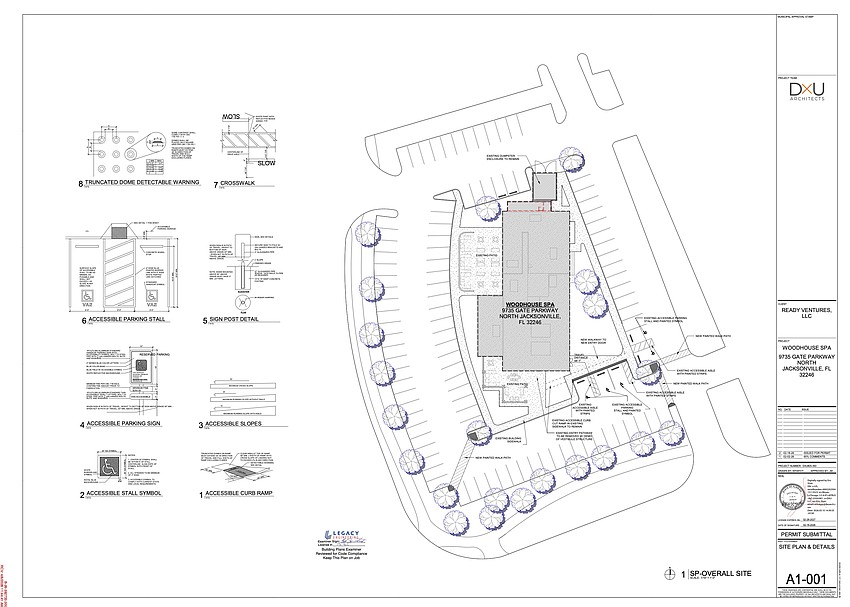 Woodhouse Spa intends to convert the former restaurant at 9735 Gate Parkway N. Woodhouse Spa intends to convert the former restaurant at 9735 Gate Parkway N.