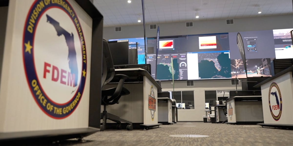 Florida's new disaster command center built to withstand 200 mph winds
