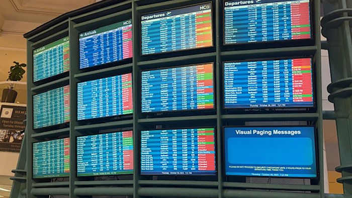 Temporary ground stop, departure delays reported at Orlando International Airport amid thunderstorms