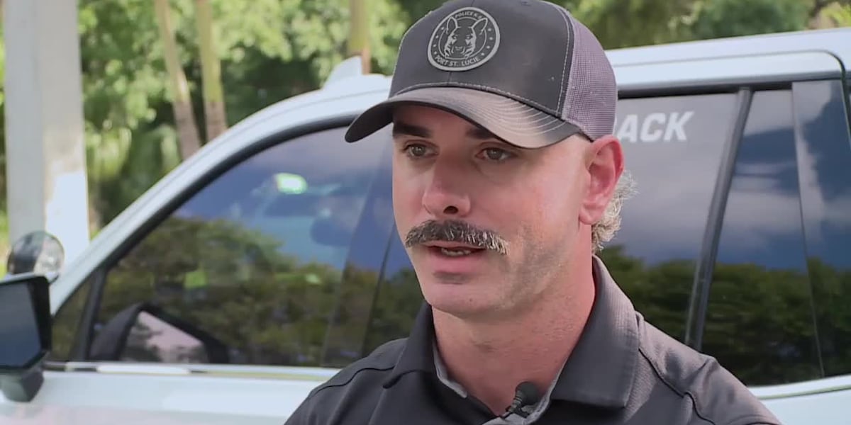 Port St. Lucie officer nominated for LEO Award after rescuing woman stranded in water