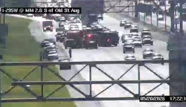 Lanes reopen after crash on I-295 South near Old St. Augustine Road