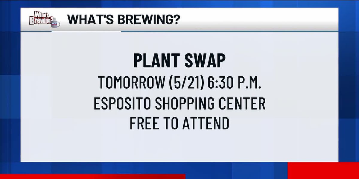 What’s Brewing - Plant Swap
