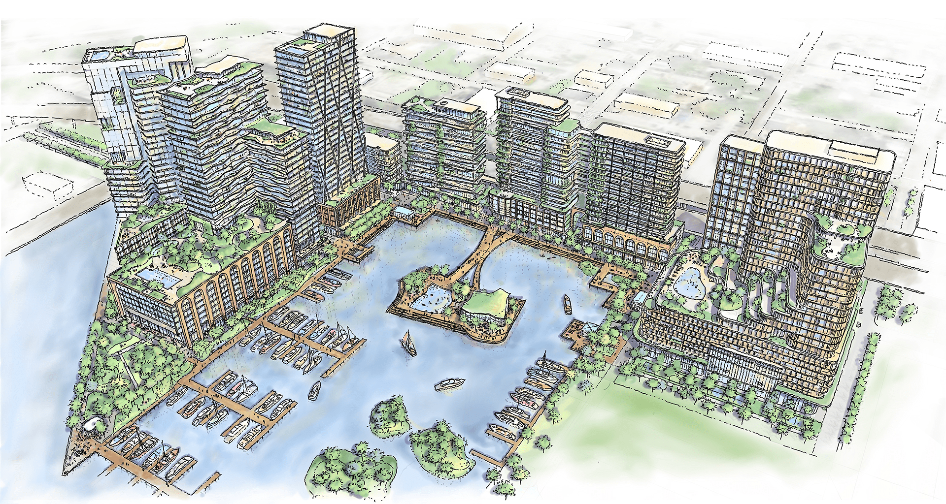 Tampa city planners approve $35M redevelopment for "Ybor Harbor" waterfront
