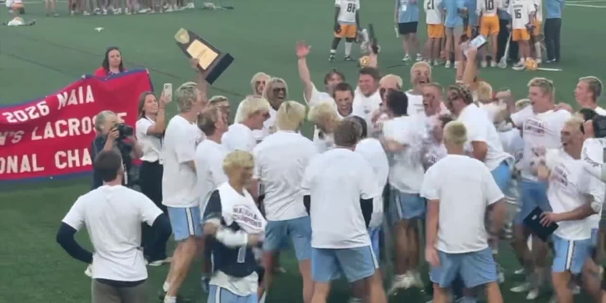 Keiser men's lacrosse team goes undefeated, wins 4th straight national championship