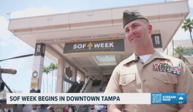 Tens of thousands registered for Special Operations Forces Week in Downtown Tampa