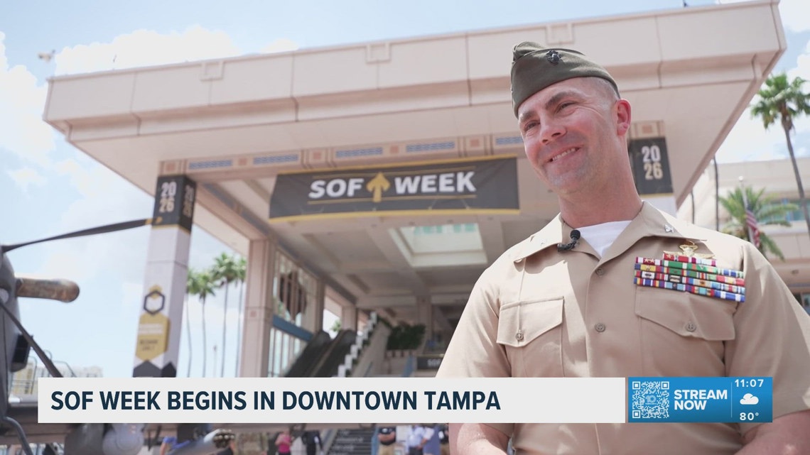 Tens of thousands registered for Special Operations Forces Week in Downtown Tampa