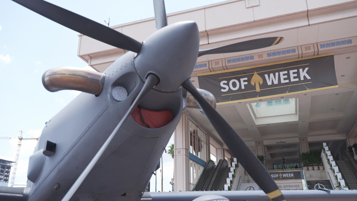 The future of warfare on display in downtown Tampa during Special Operations Forces Week