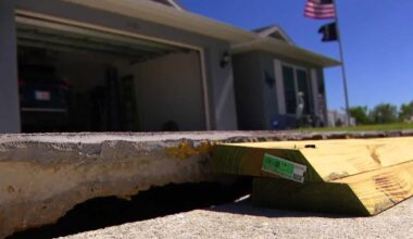 Florida couple fears sinking ground could swallow home