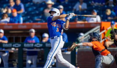 Gators explode for 22 runs in statement win over Miami