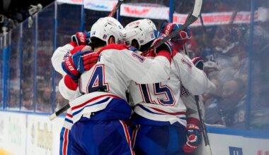 Canadiens outlast Lightning 2-1 in Game 7 to win thrilling 1st-round series :: WRAL.com