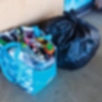 Bags of items that will be shipped to Cuba sit outside a courier shipping business where a line of people waiting for service had formed, in Hialeah, Fla., May 20, 2026. Months into the oil blockade imposed by President Donald Trump, many Cubans are relying more than ever on deliveries of food and other necessities from relatives in the U.S. (Saul Martinez/The New York