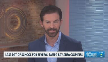 Last day of school for several Tampa Bay Area counties