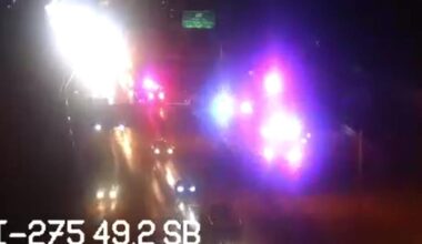 Traffic alert: All northbound lanes of I-275 in Hillsborough County shut down after deadly 3-vehicle crash