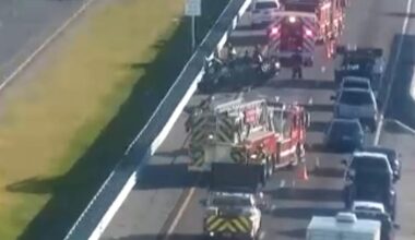 Traffic alert: Crash on Skyway Bridge causes slowdown in northbound lanes