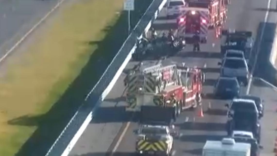 Traffic alert: Crash on Skyway Bridge causes slowdown in northbound lanes