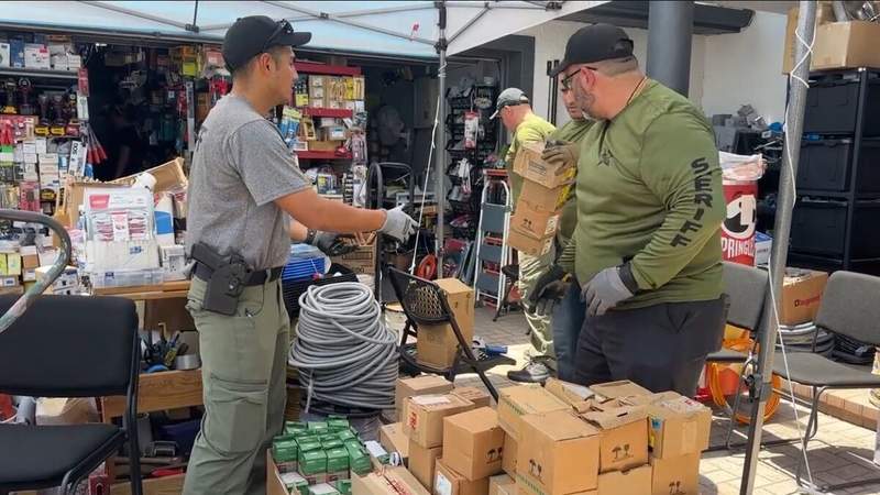 Tampa theft ring stole, resold millions in building materials, deputies say