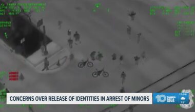 Tampa police error leads to release of minors' arrest details during 'teen takeover'
