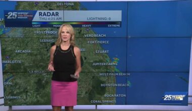 Impact Downpours for South Florida Late Today