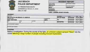 Jacksonville Beach Police respond to Memorial Day crowd disturbance after pepper spray incident