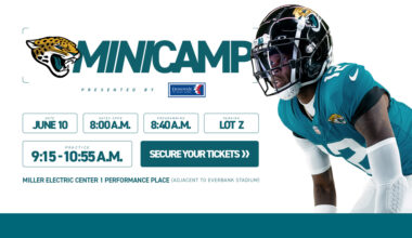 Jaguars to open mandatory minicamp practice to the public this summer